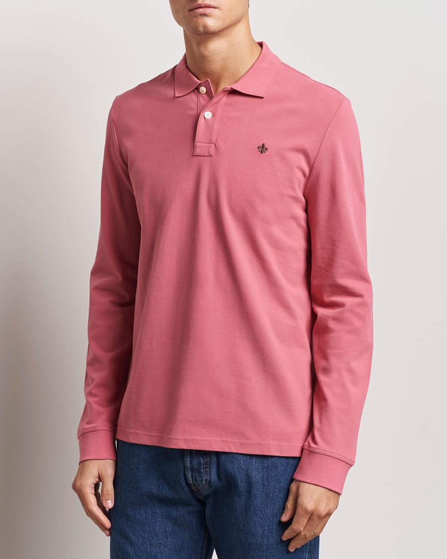 Homme | Pulls Et Tricots | Morris | Camden Long Sleeve Polo Pink