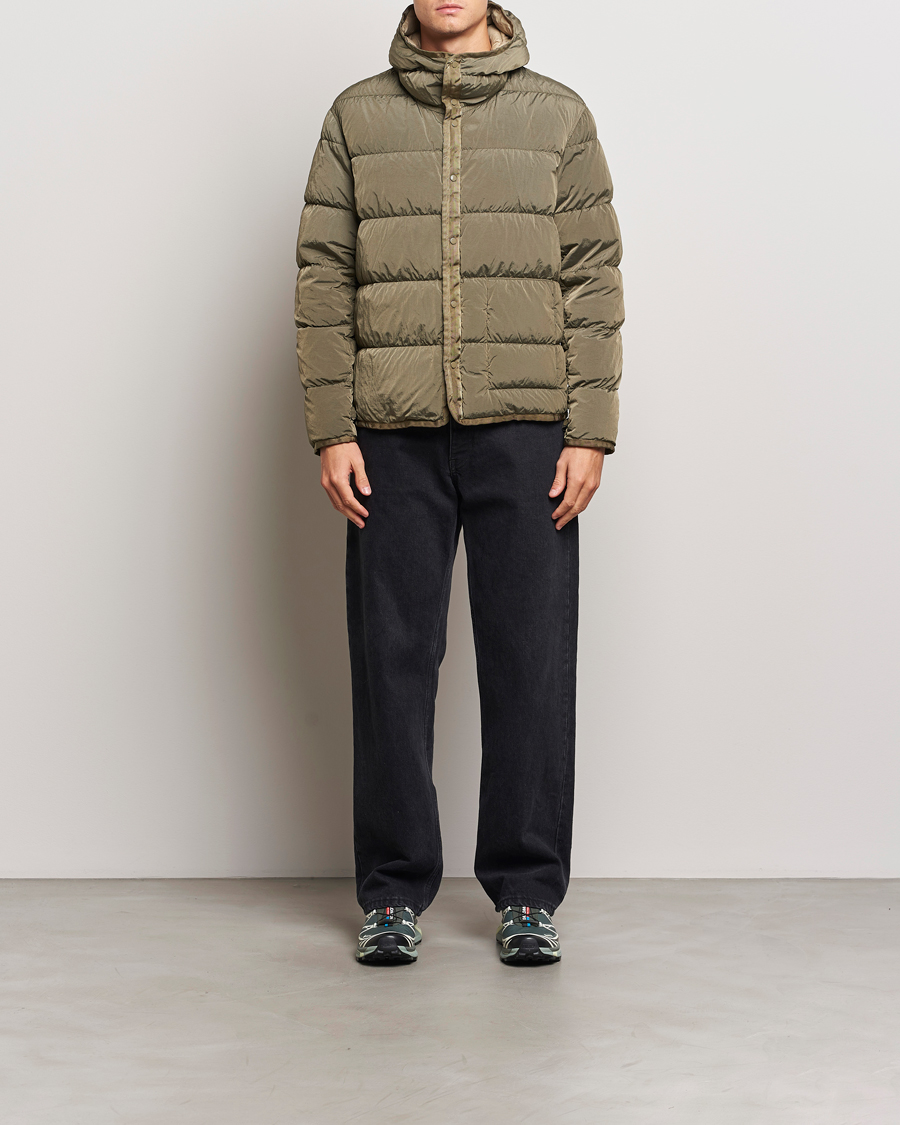 Homme | Manteaux Et Vestes | C.P. Company | Micro Kei Padded Jacket Dark Taupe