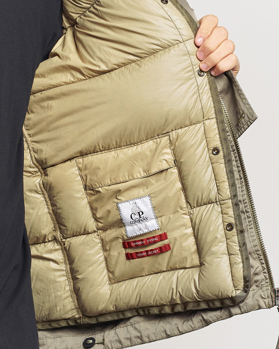 Homme | Manteaux Et Vestes | C.P. Company | Micro Kei Padded Jacket Dark Taupe
