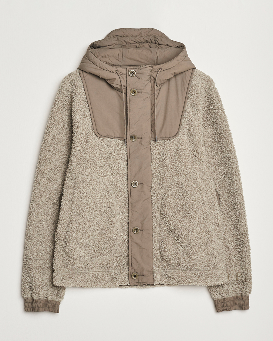 Homme | Manteaux Et Vestes | C.P. Company | Polar Shell Fleece Jacket Beige