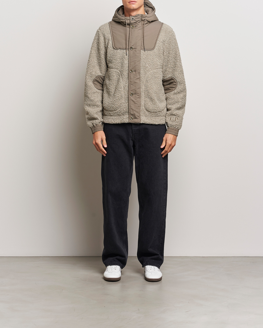 Homme | Manteaux Et Vestes | C.P. Company | Polar Shell Fleece Jacket Beige