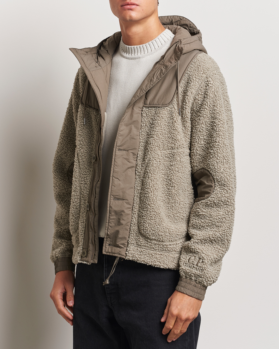 Homme | Manteaux Et Vestes | C.P. Company | Polar Shell Fleece Jacket Beige