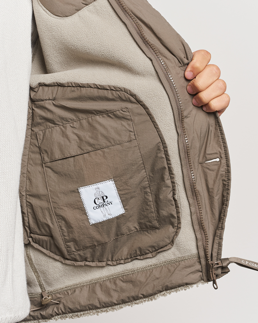 Homme | Manteaux Et Vestes | C.P. Company | Polar Shell Fleece Jacket Beige