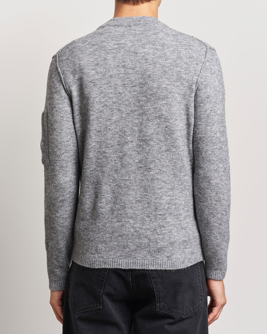 Homme | Pulls Et Tricots | C.P. Company | Alpaca/Wool Cardigan Grey Melange
