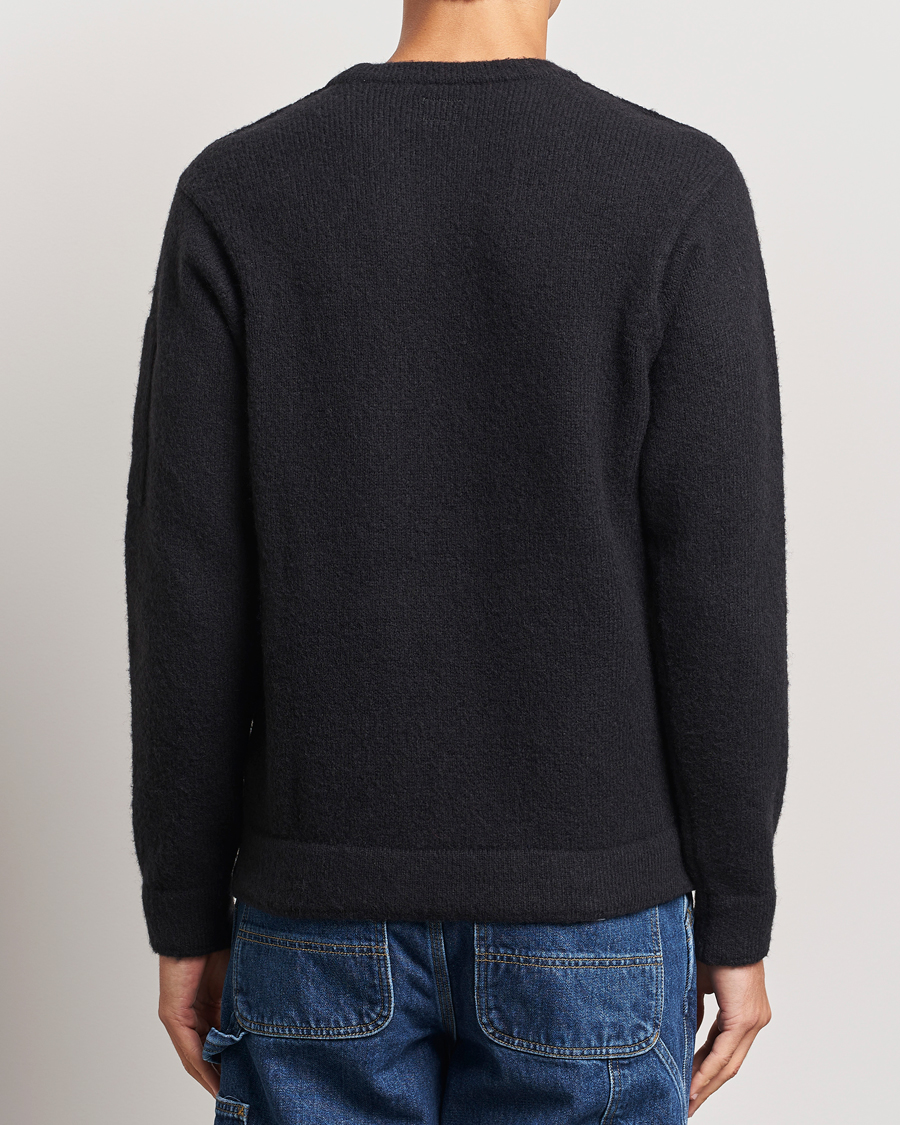 Homme | Pulls Et Tricots | C.P. Company | Alpaca Soft Knitted Crewneck Black