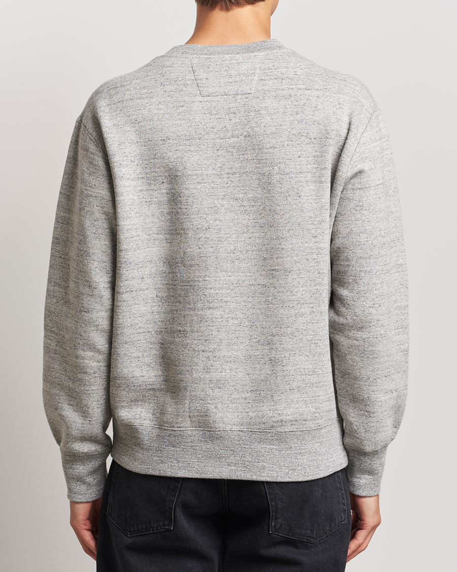 Homme | Pulls Et Tricots | C.P. Company | Japanese Fleece Logo Sweatshirt Grey Melange