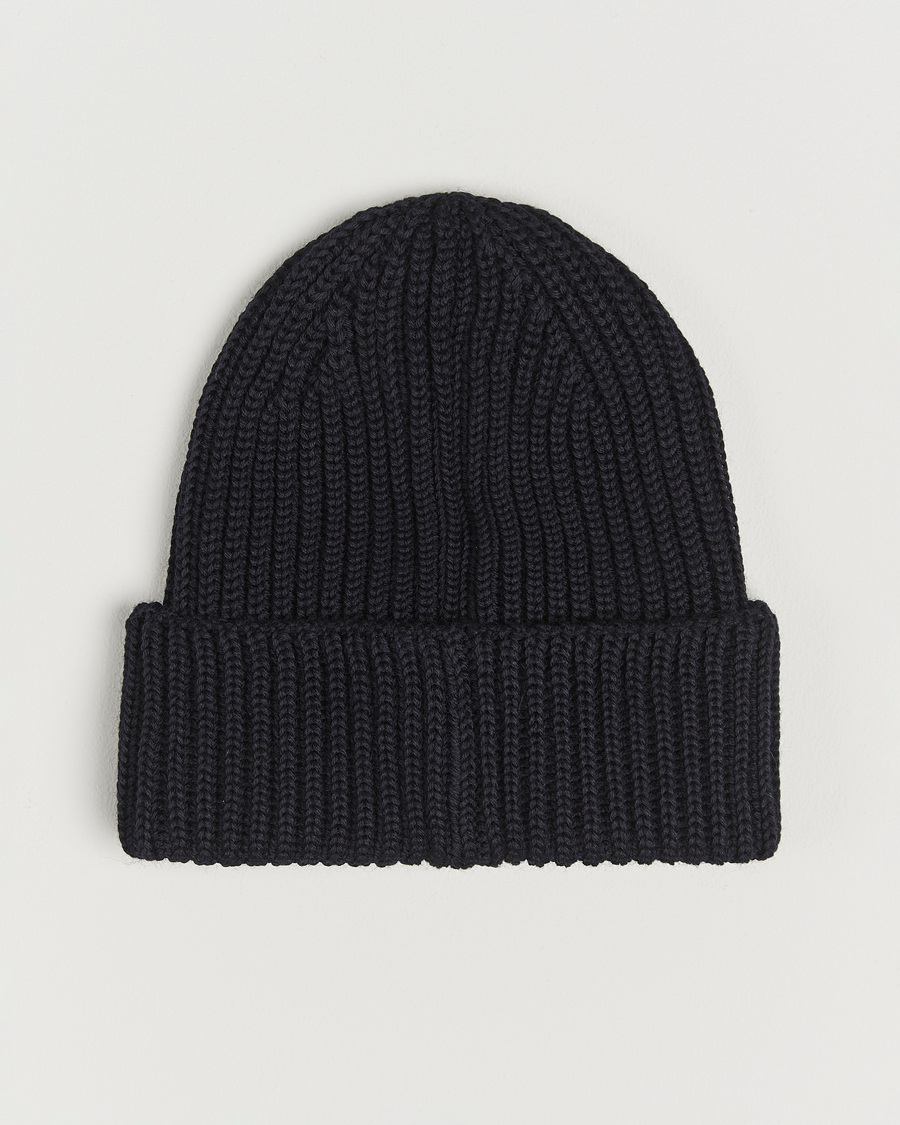Homme | C.P. Company Knitted Merino Goggle Beanie Navy | C.P. Company | Knitted Merino Goggle Beanie Navy
