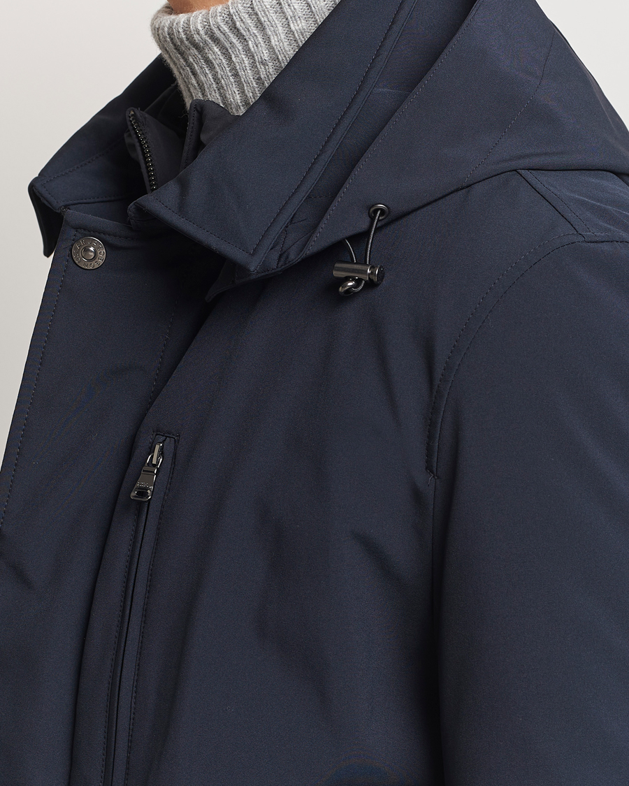 Homme | Manteaux Et Vestes | Oscar Jacobson | Wynter Padded Jacket Navy