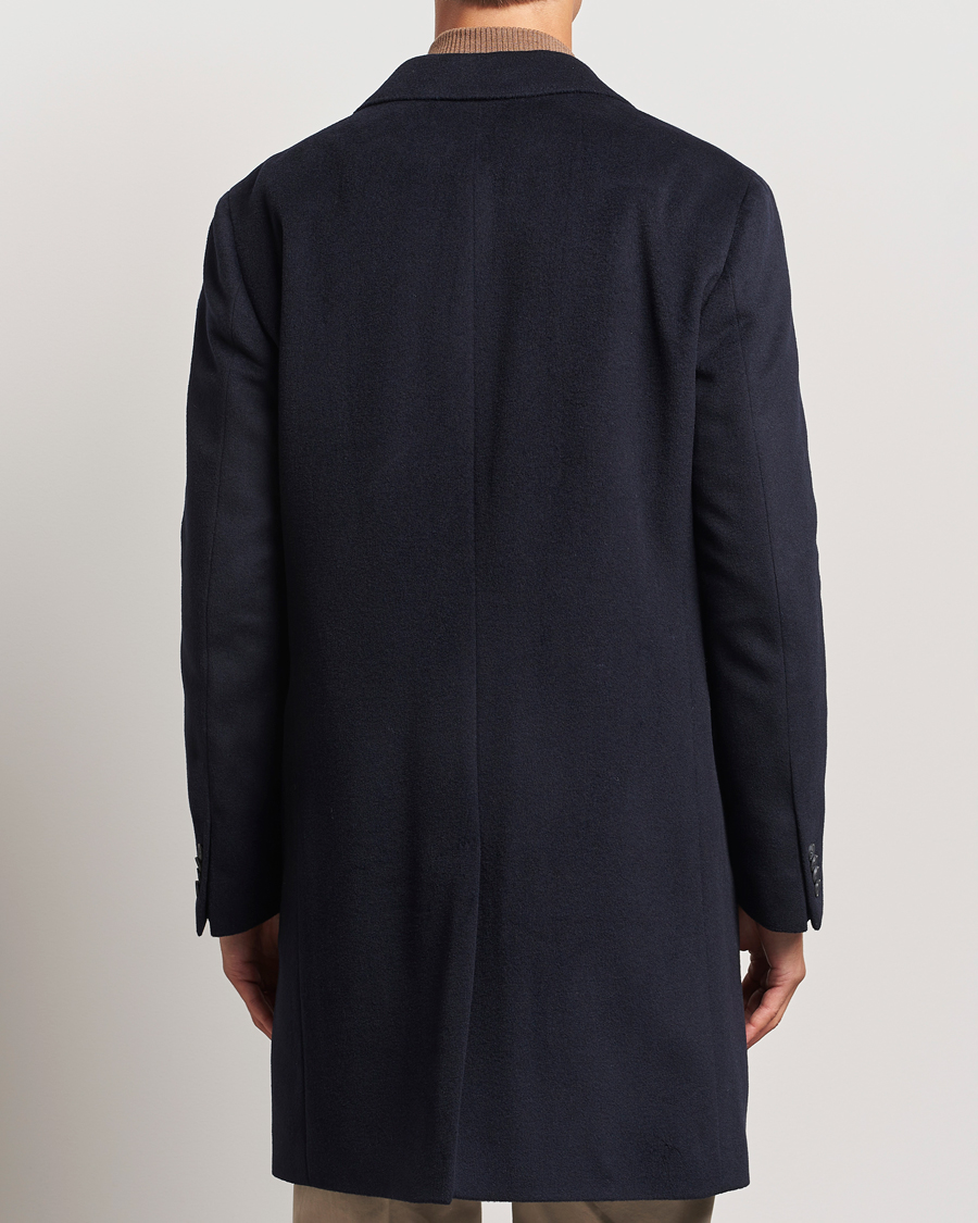 Homme | Manteaux Et Vestes | Oscar Jacobson | Sylar Wool/Cashmere Coat Navy