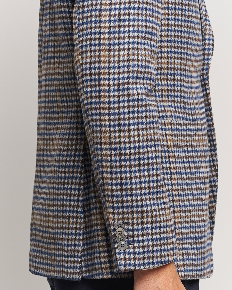 Homme | Blazers | Oscar Jacobson | Ferry Check Wool Blazer Multi