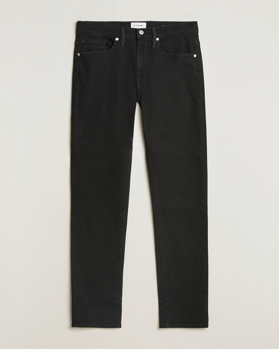 Homme | Jeans | FRAME | L´Homme Slim Stretch Jeans Noir
