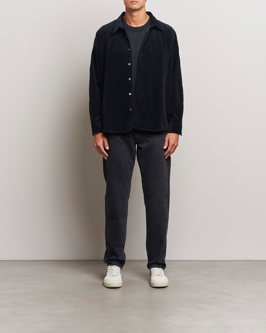 Homme | Chemises | FRAME | Relaxed Corduroy Overshirt Dark Navy