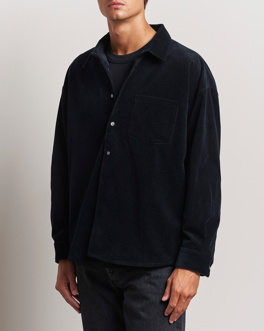 Homme | Chemises | FRAME | Relaxed Corduroy Overshirt Dark Navy