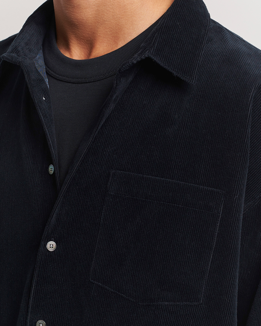 Homme | Chemises | FRAME | Relaxed Corduroy Overshirt Dark Navy