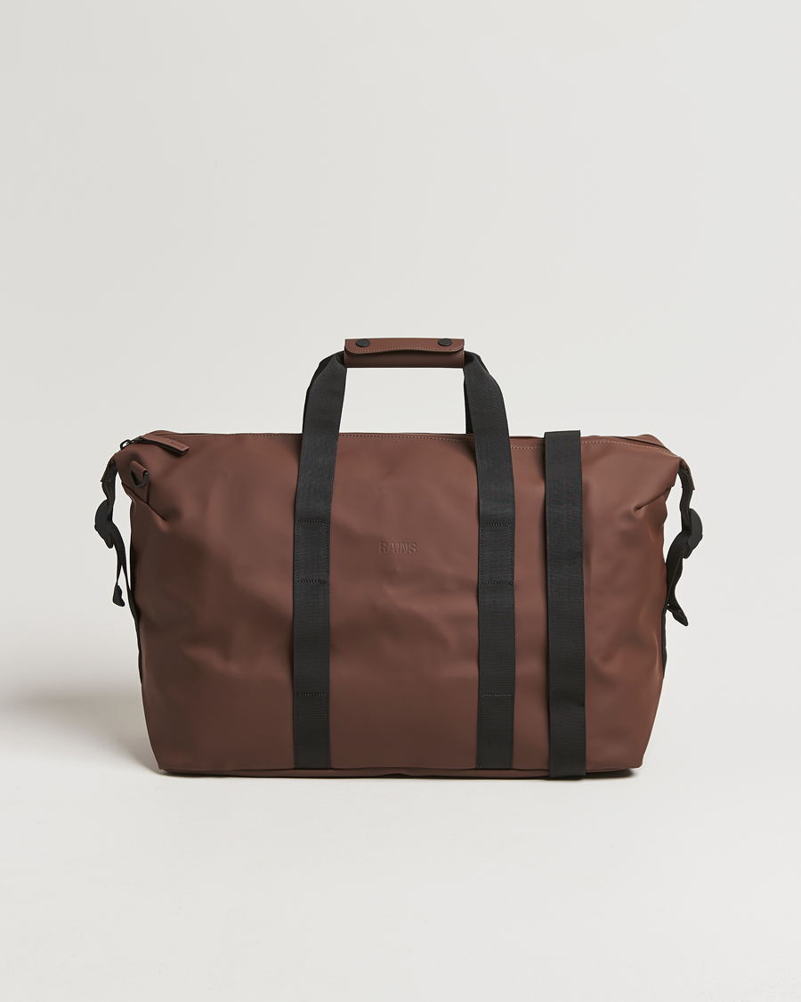 Homme | RAINS Hilo Weekendbag Frame Brown | RAINS | Hilo Weekendbag Frame Brown