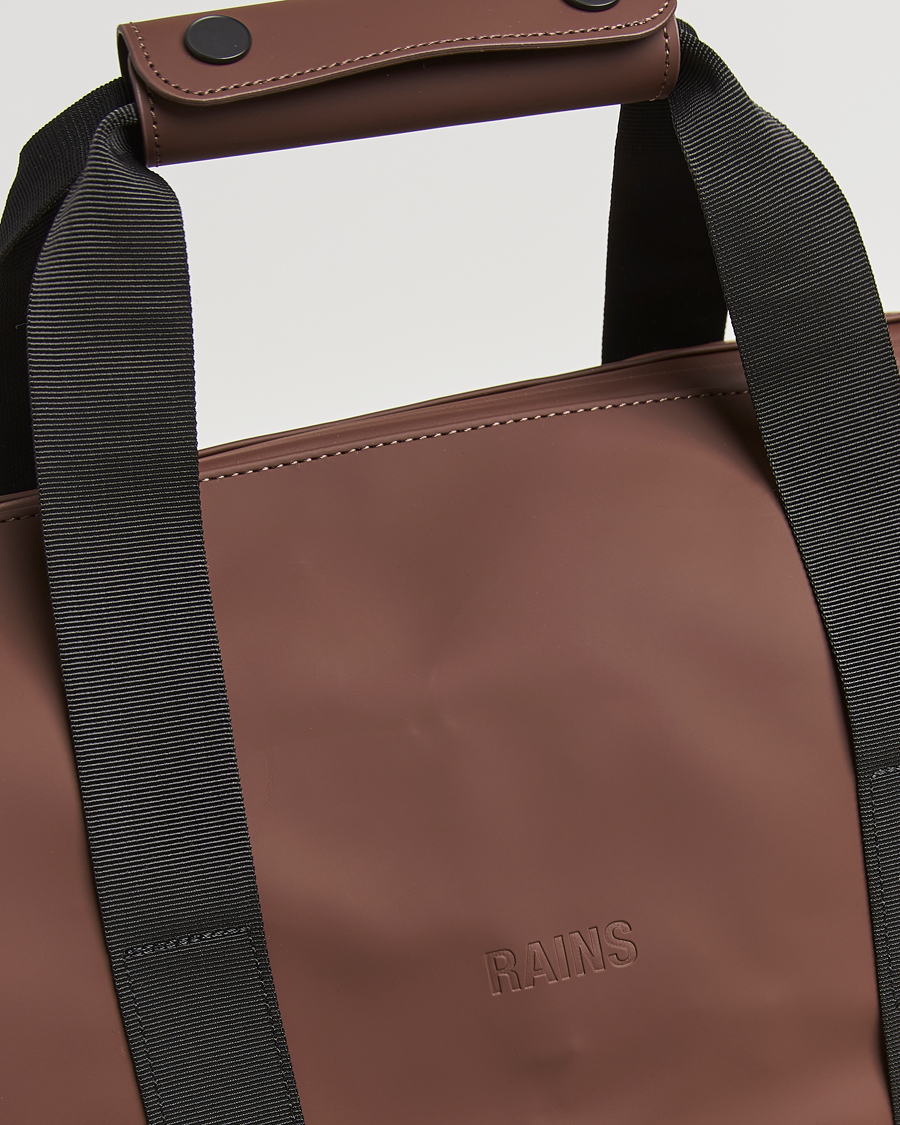 Homme | RAINS Hilo Weekendbag Frame Brown | RAINS | Hilo Weekendbag Frame Brown