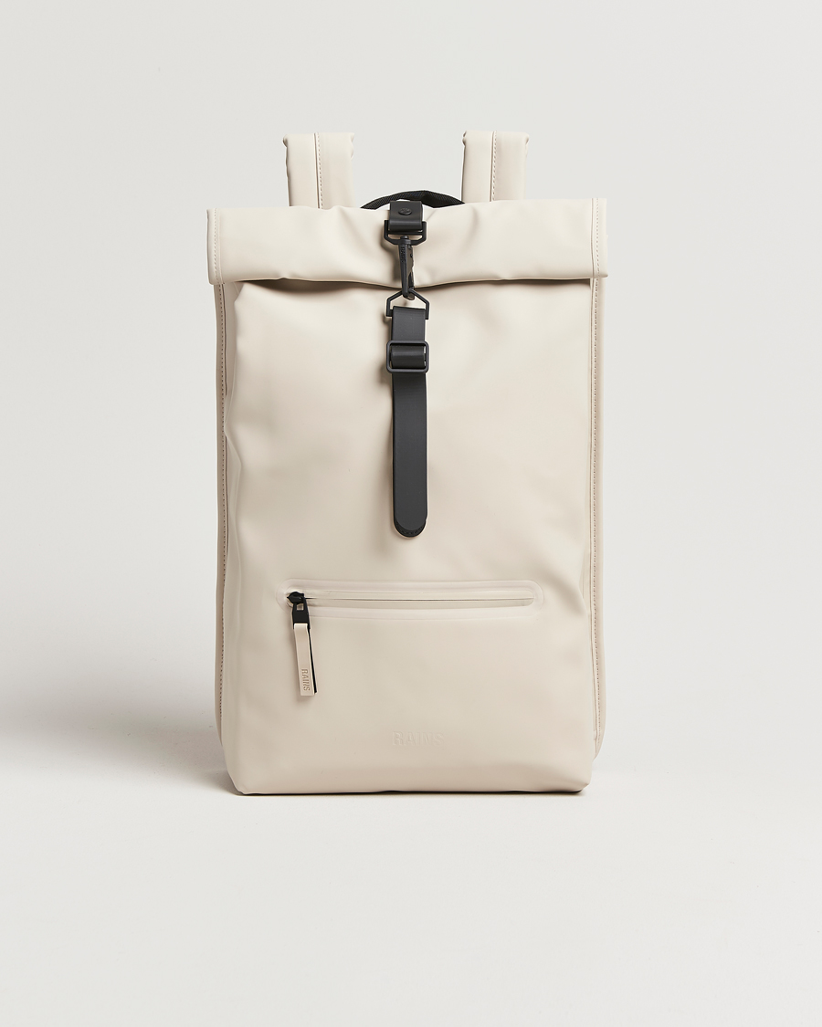 Homme | RAINS Rolltop Rucksack Dune | RAINS | Rolltop Rucksack Dune