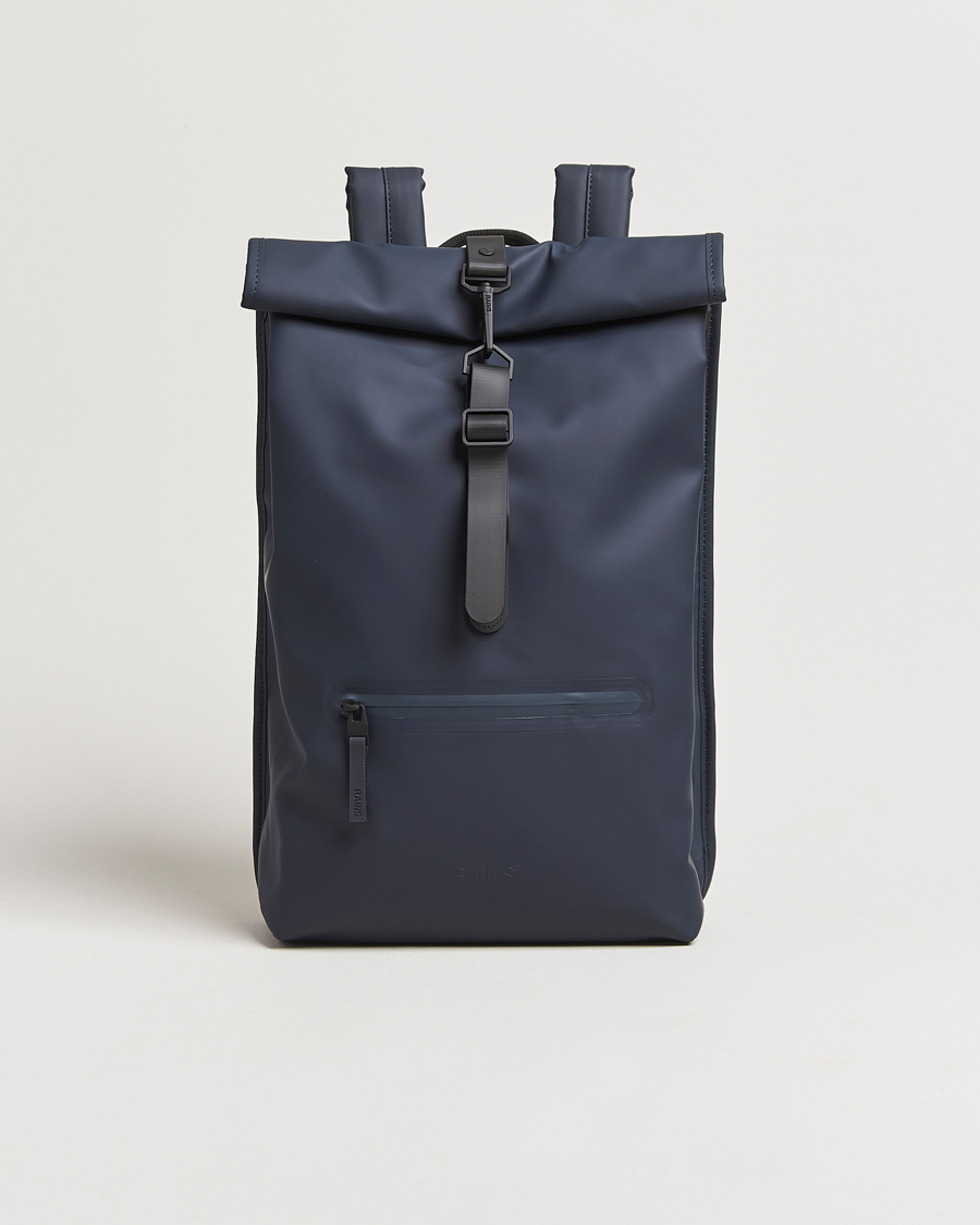 Homme | Sacs | RAINS | Rolltop Rucksack Navy