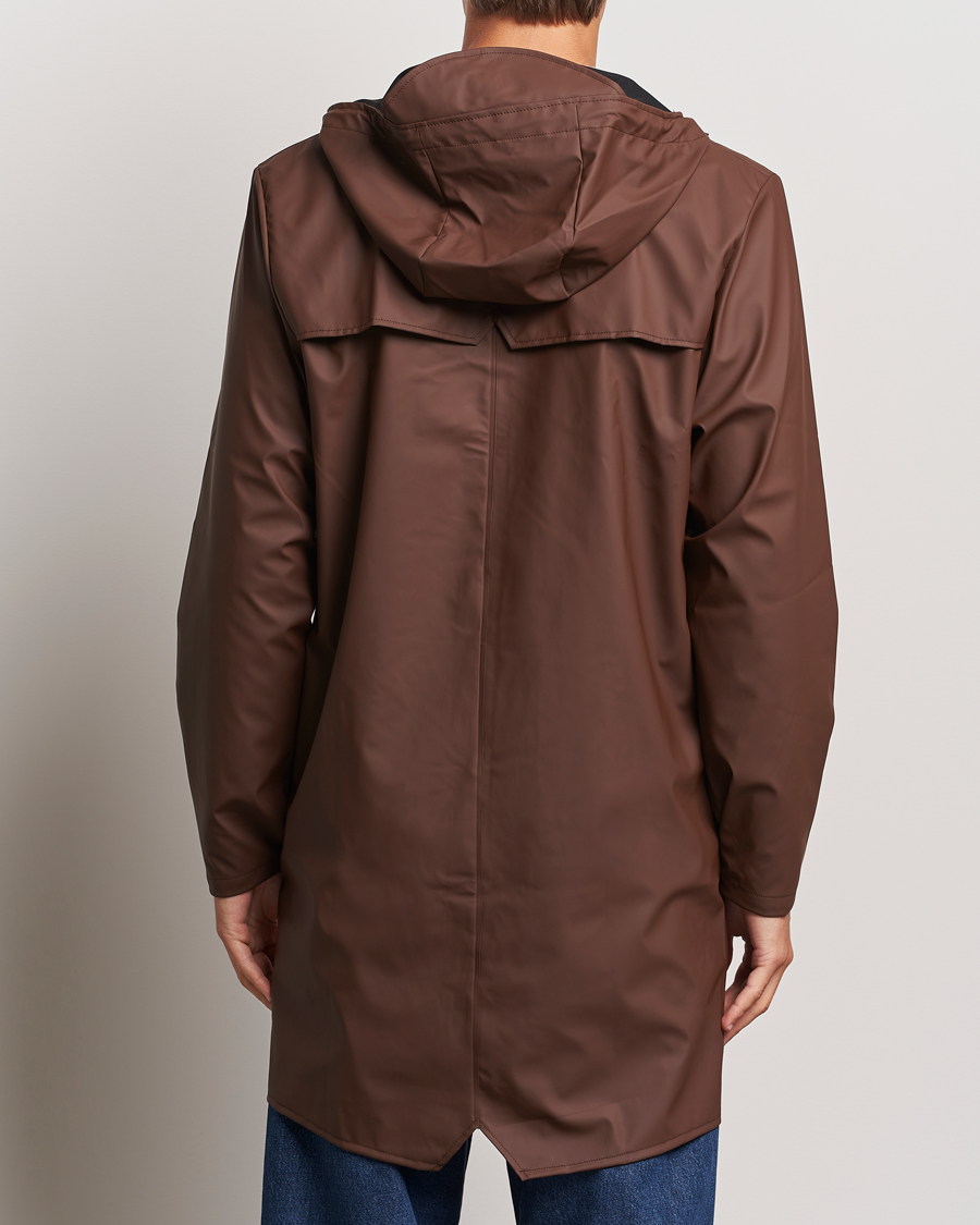 Homme | Manteaux Et Vestes | RAINS | Long Jacket Frame Brown