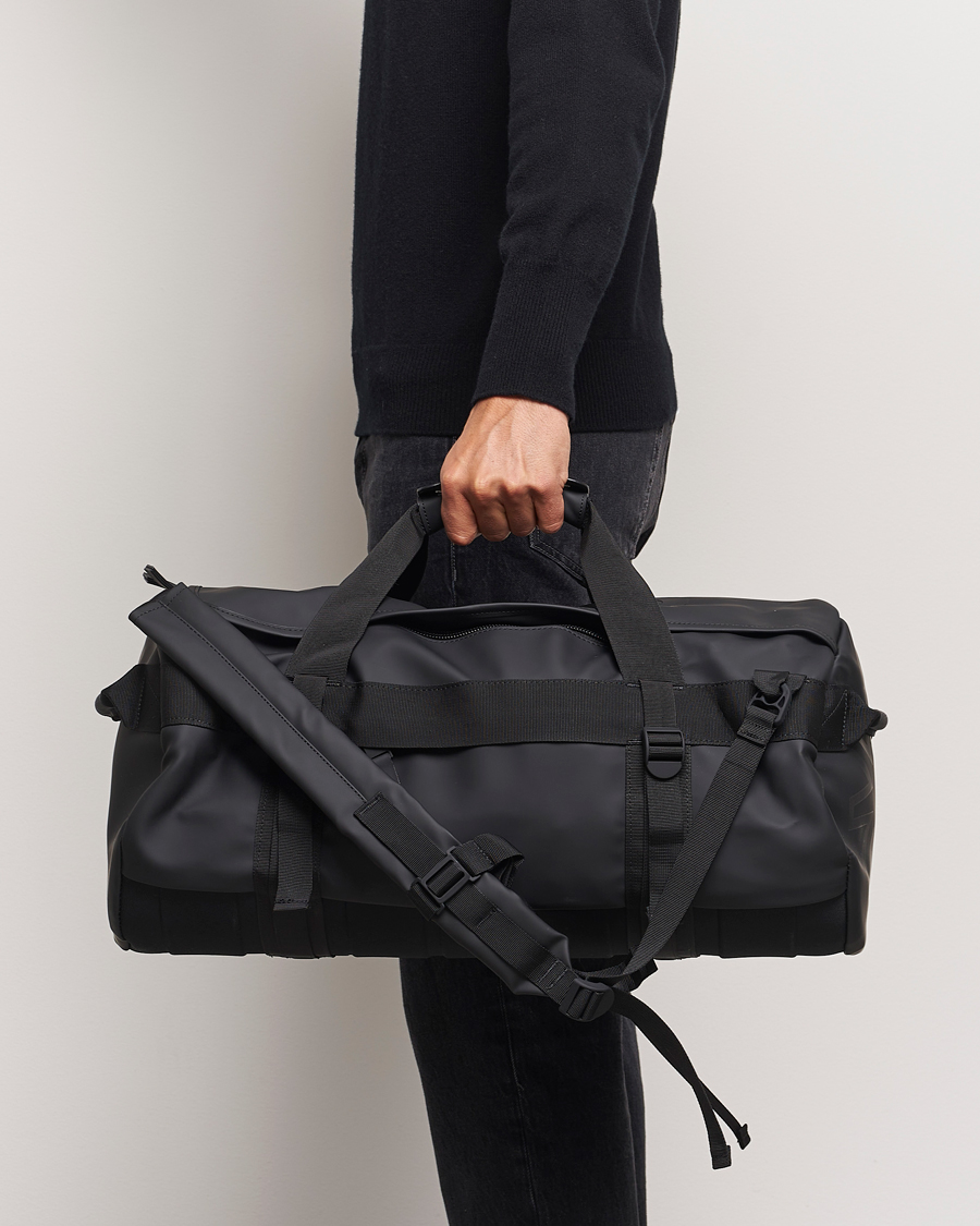Homme | RAINS Texel Small Duffel Bag Black | RAINS | Texel Small Duffel Bag Black