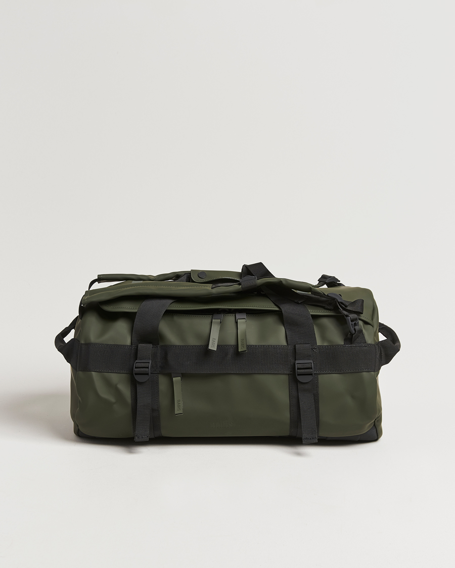 Homme | RAINS Texel Small Duffel Bag Green | RAINS | Texel Small Duffel Bag Green