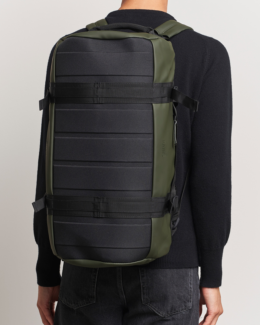 Homme | RAINS Texel Small Duffel Bag Green | RAINS | Texel Small Duffel Bag Green