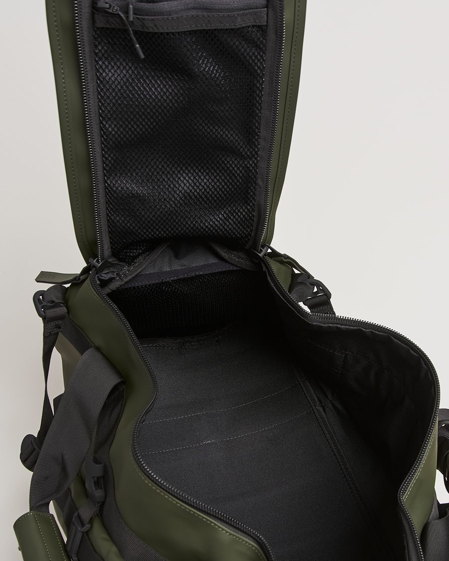 Homme | RAINS Texel Small Duffel Bag Green | RAINS | Texel Small Duffel Bag Green