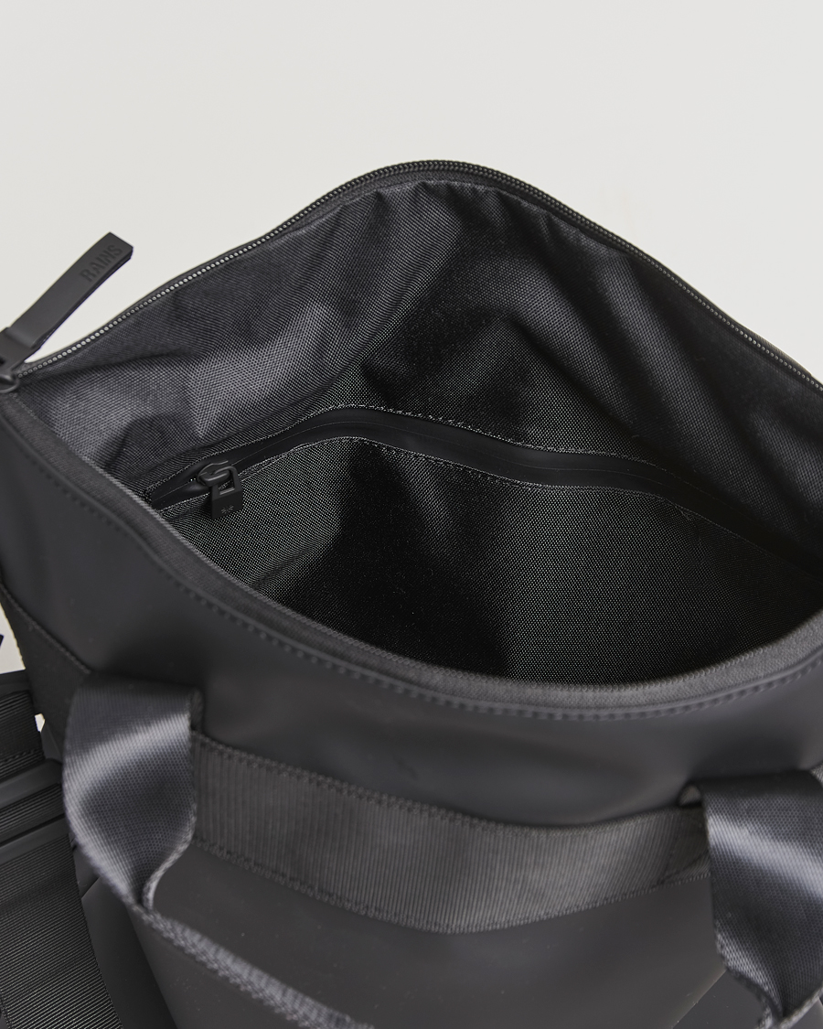 Homme | RAINS Trail Tote Bag Black | RAINS | Trail Tote Bag Black