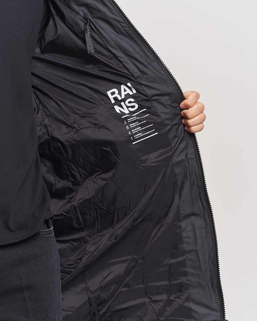 Homme | Manteaux Et Vestes | RAINS | Alta Long Puffer Parka Black