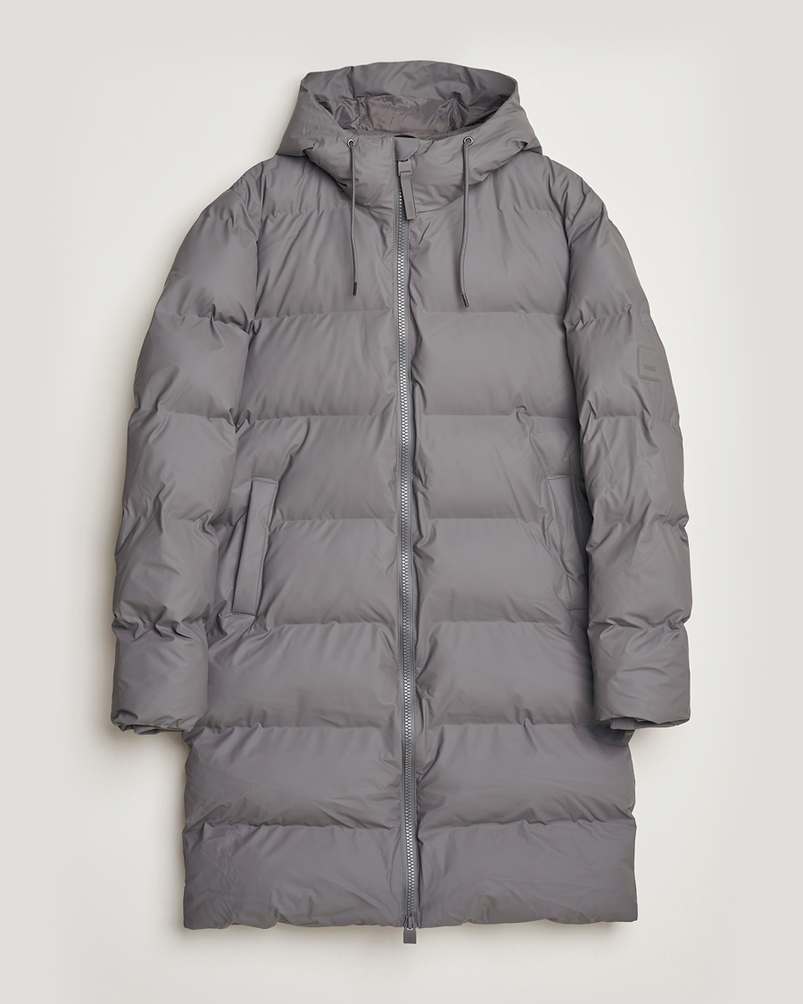 Homme | Manteaux Et Vestes | RAINS | Alta Long Puffer Parka Grey