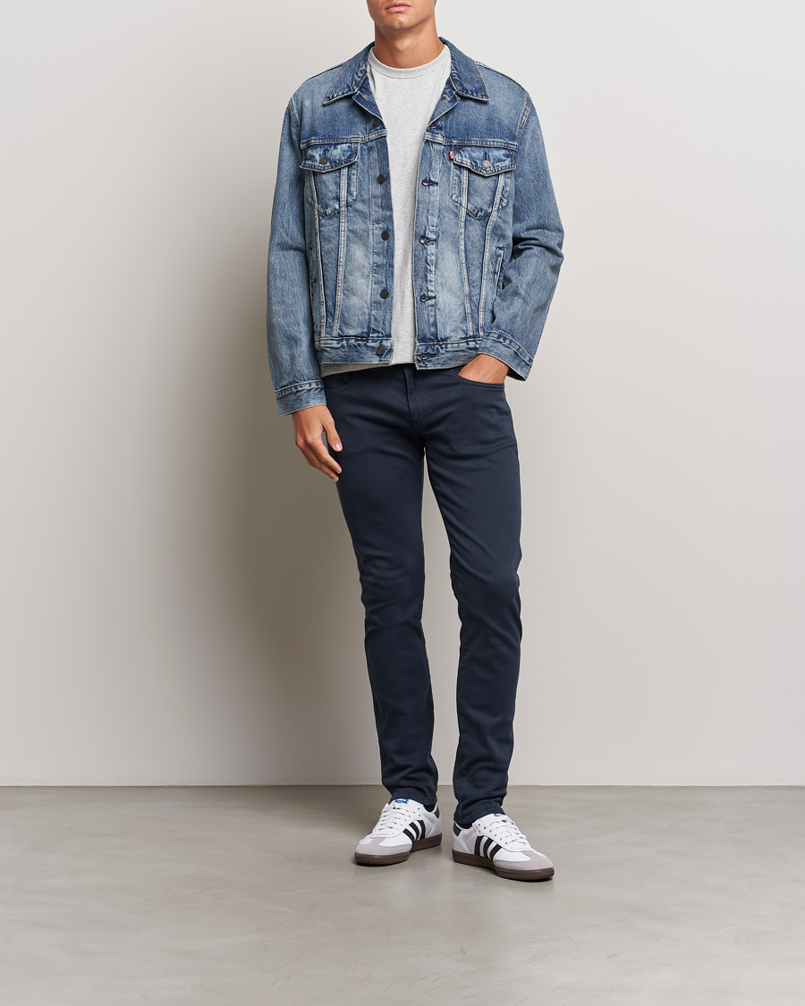 Homme | Pantalons | Replay | Anbass Hyperflex X.Lite 5-Pocket Pants Navy