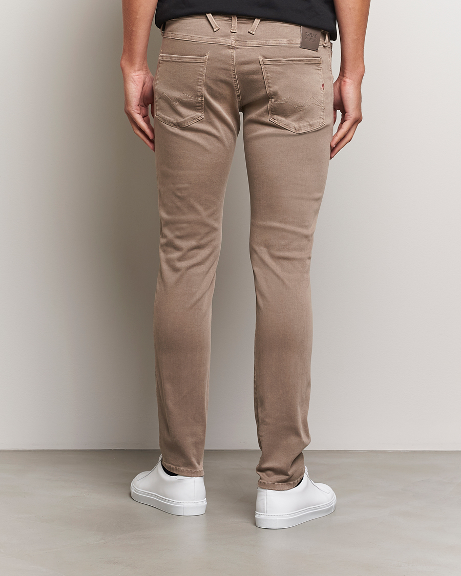 Homme | Pantalons | Replay | Anbass Hyperflex X.Lite 5-Pocket Pants Sand