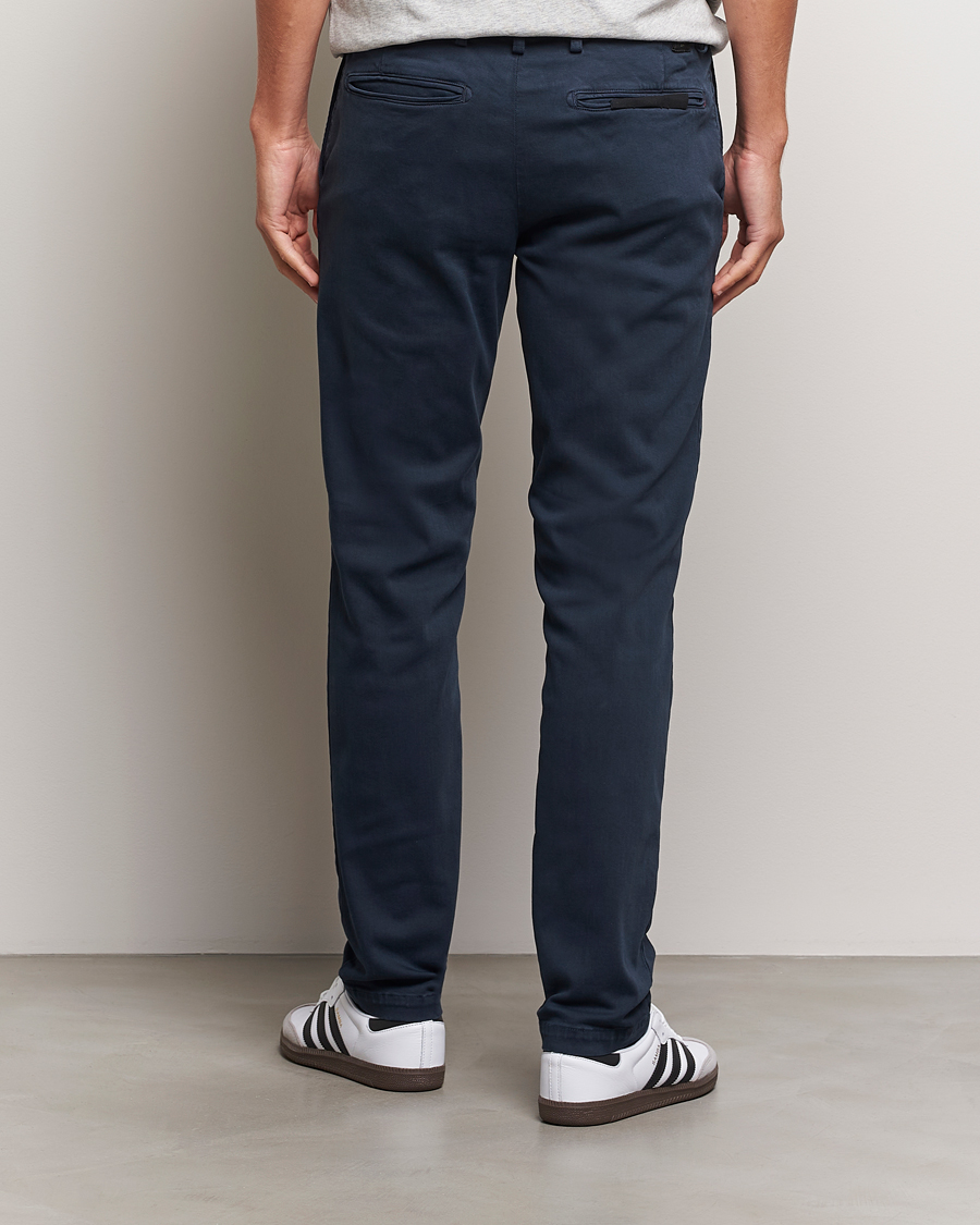 Homme | Pantalons | Replay | Benni Hyperflex X-Lite Chinos Navy