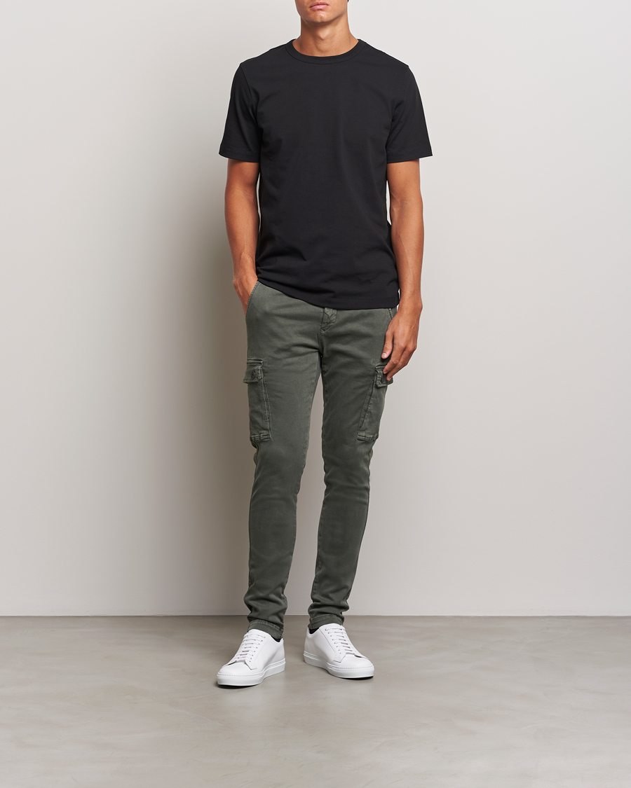 Homme | Pantalons | Replay | Jaan Hyperflex Cargo Pants Dark Green