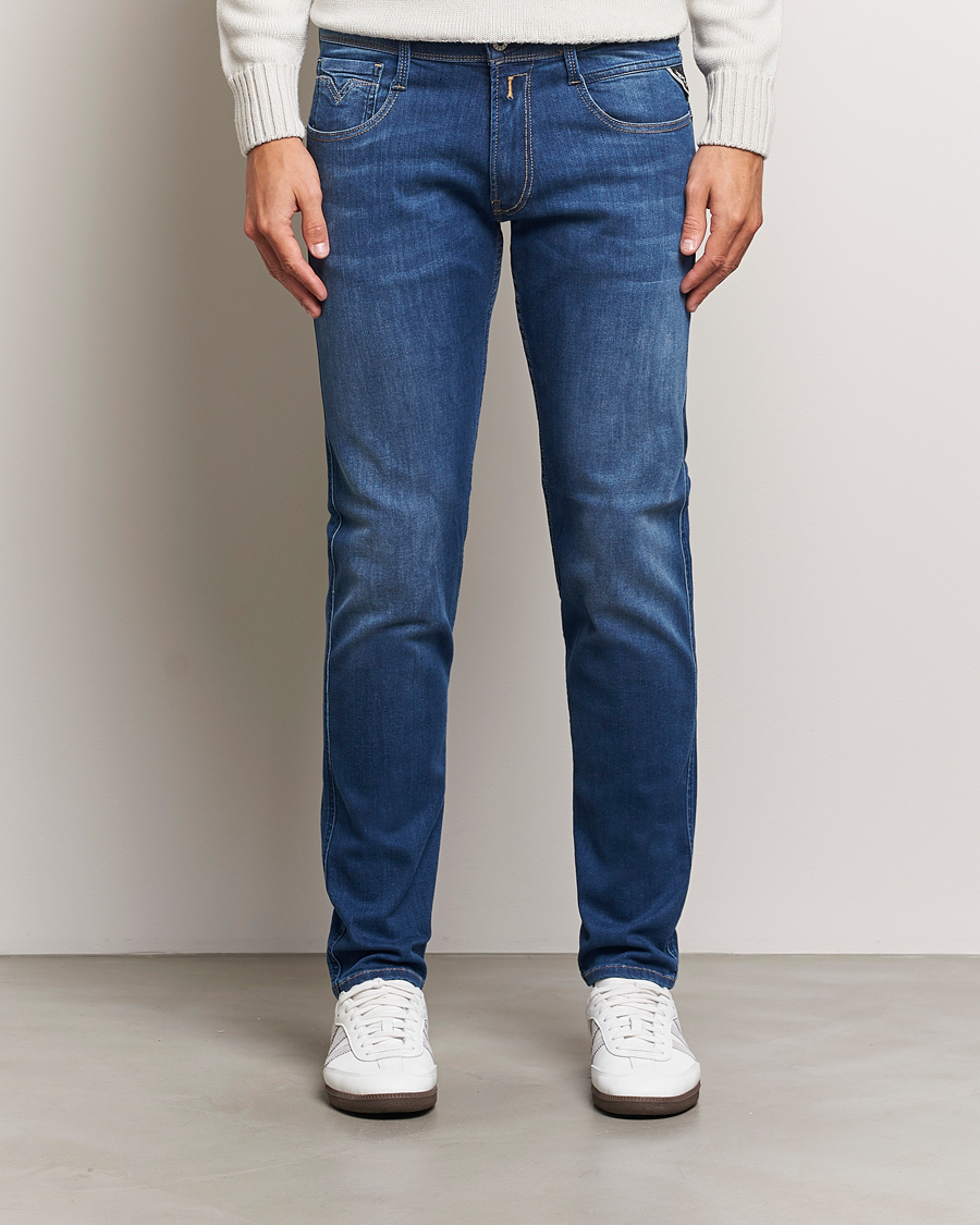 Homme | Jeans | Replay | Anbass Powerstretch Jeans Medium Blue