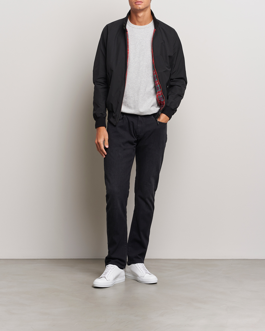 Homme | Jeans | Replay | Rocco Tapered Stretch Jeans Washed Black