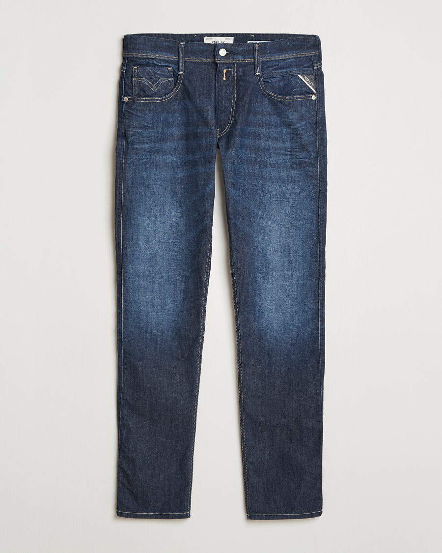 Homme | Jeans | Replay | Anbass Super Stretch Bio Jeans Dark Blue