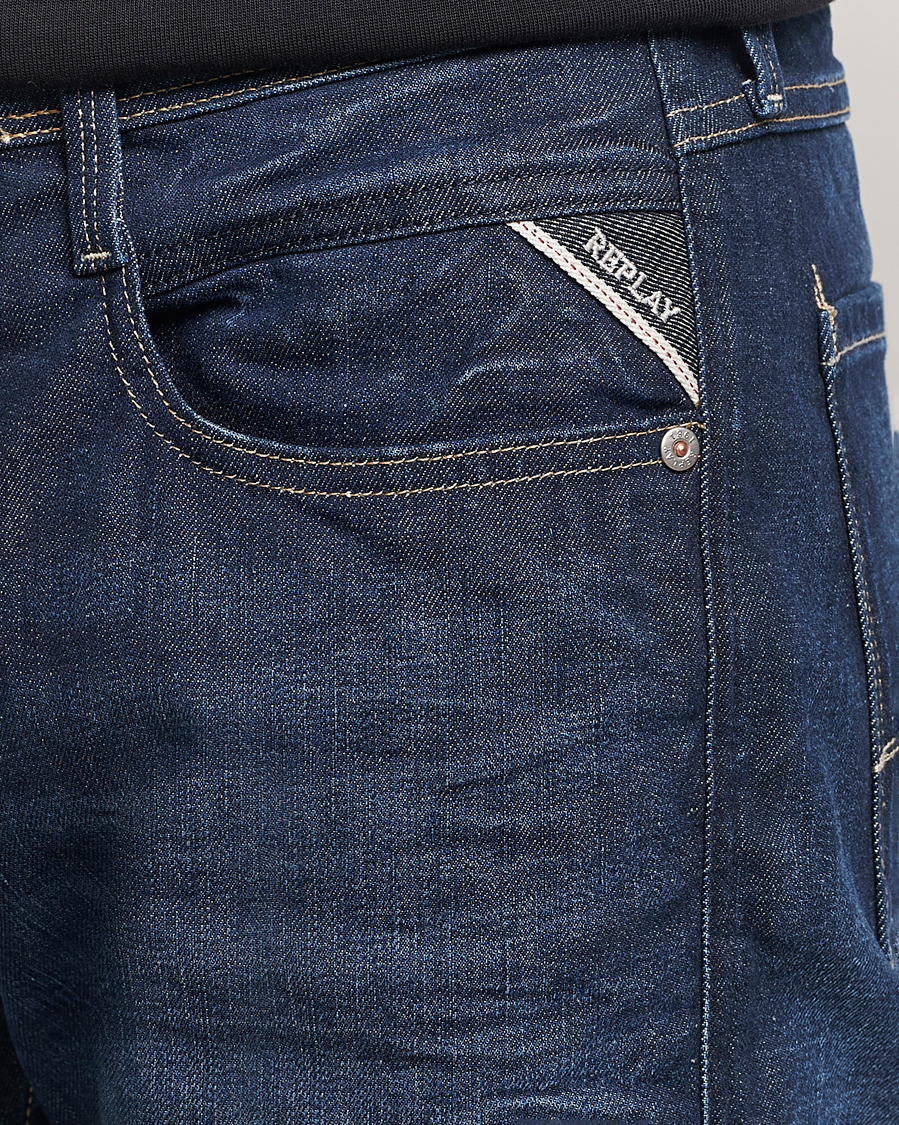 Homme | Jeans | Replay | Anbass Super Stretch Bio Jeans Dark Blue