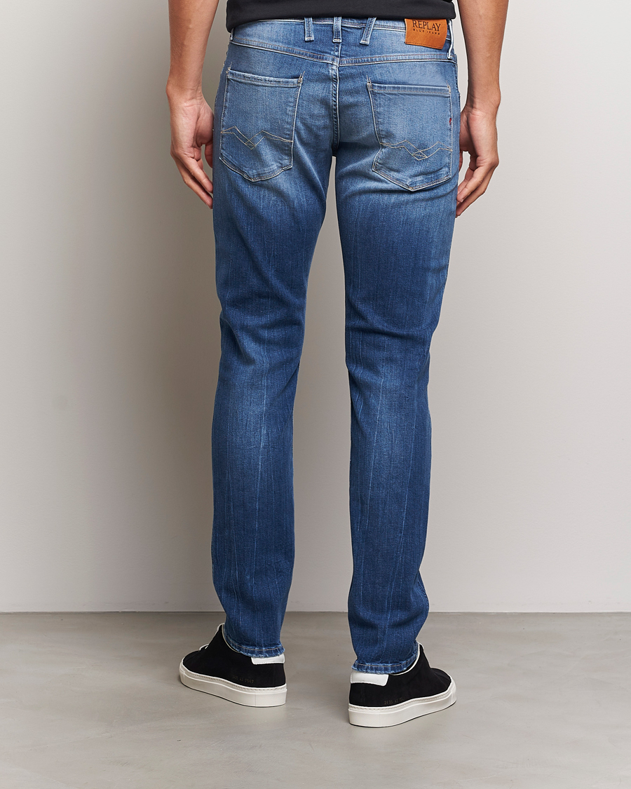 Homme | Jeans | Replay | Anbass Super Stretch Bio Jeans Medium Blue