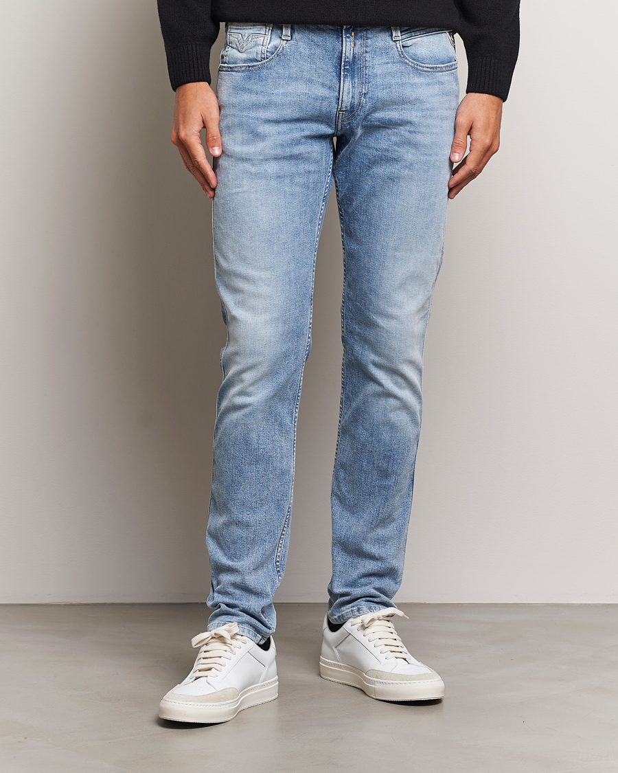 Homme | Jeans | Replay | Anbass Super Stretch Bio Jeans Light Blue