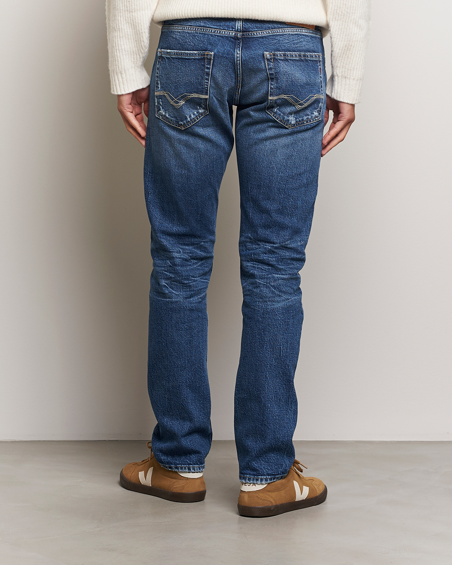 Homme | Jeans | Replay | Grover Original Jeans Medium Blue