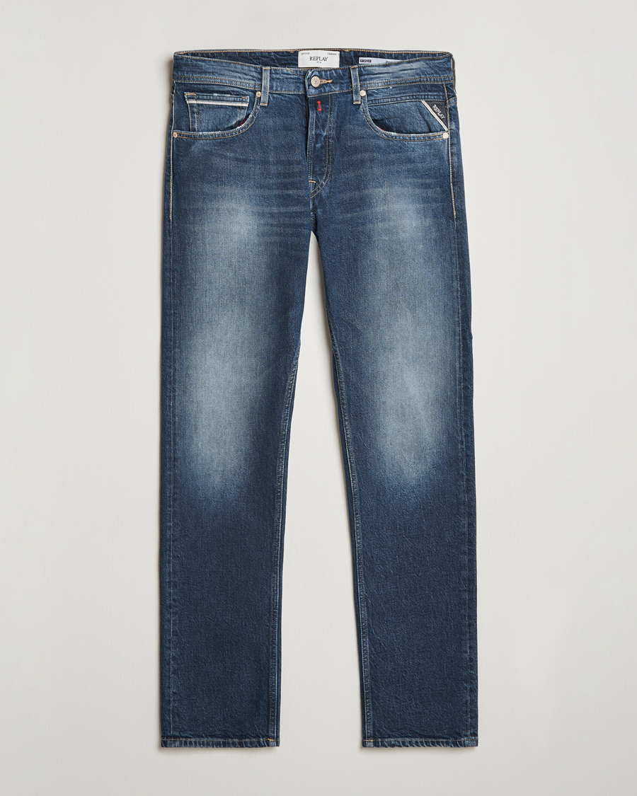 Homme | Jeans | Replay | Grover Original Jeans Medium Blue