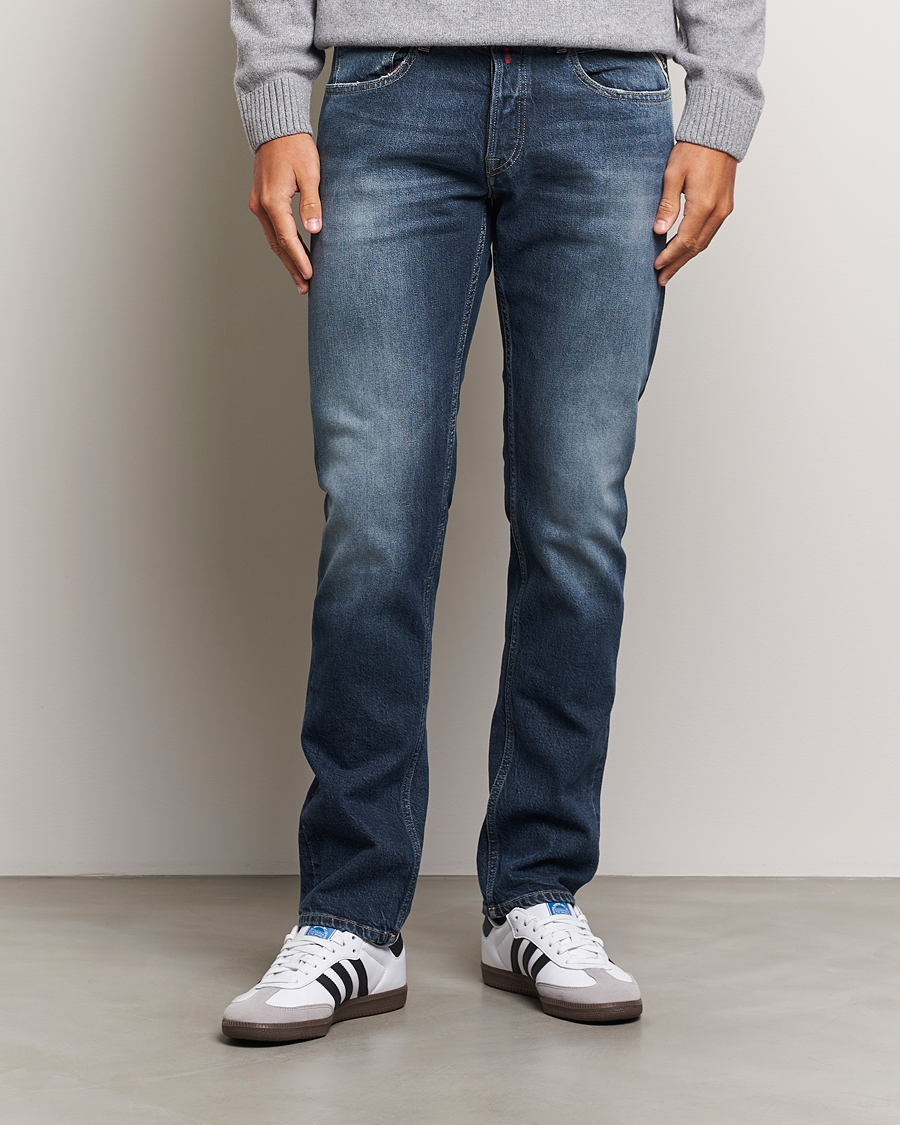 Homme | Jeans | Replay | Grover Original Jeans Medium Blue