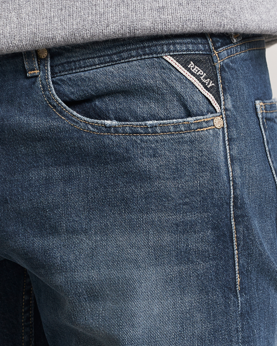 Homme | Jeans | Replay | Grover Original Jeans Medium Blue