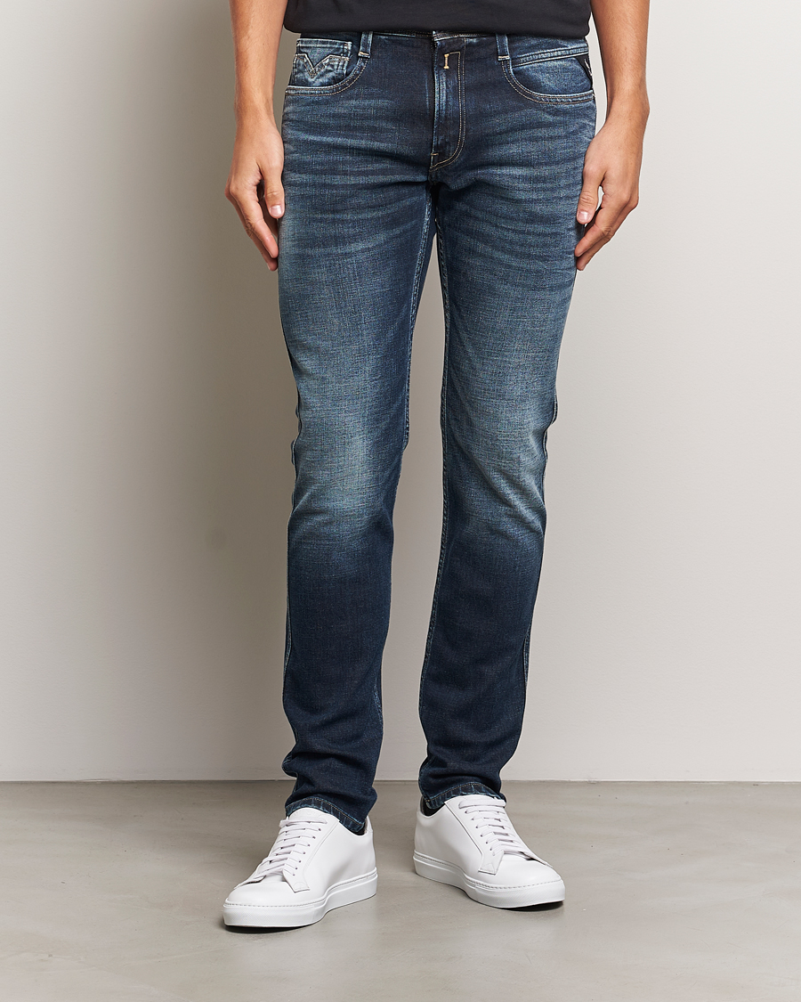 Homme | Jeans | Replay | Anbass Stretch Jeans Dark Blue