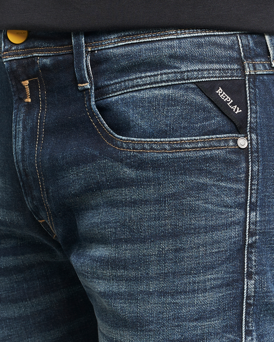 Homme | Jeans | Replay | Anbass Stretch Jeans Dark Blue