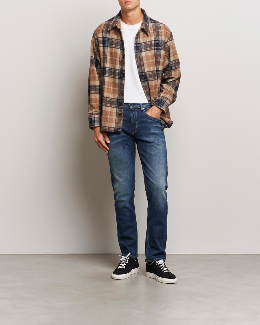 Homme | Jeans | Replay | Grover Hyperflex Dust Jeans Dark Blue