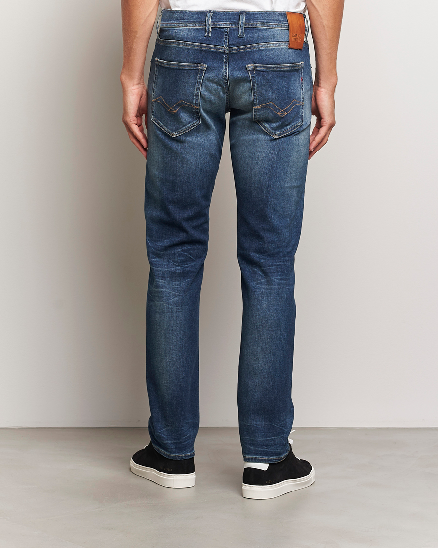 Homme | Jeans | Replay | Grover Hyperflex Dust Jeans Dark Blue