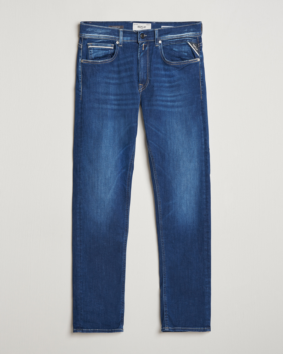 Homme | Jeans | Replay | Grover Hyperflex Eco Plus Jeans Medium Blue