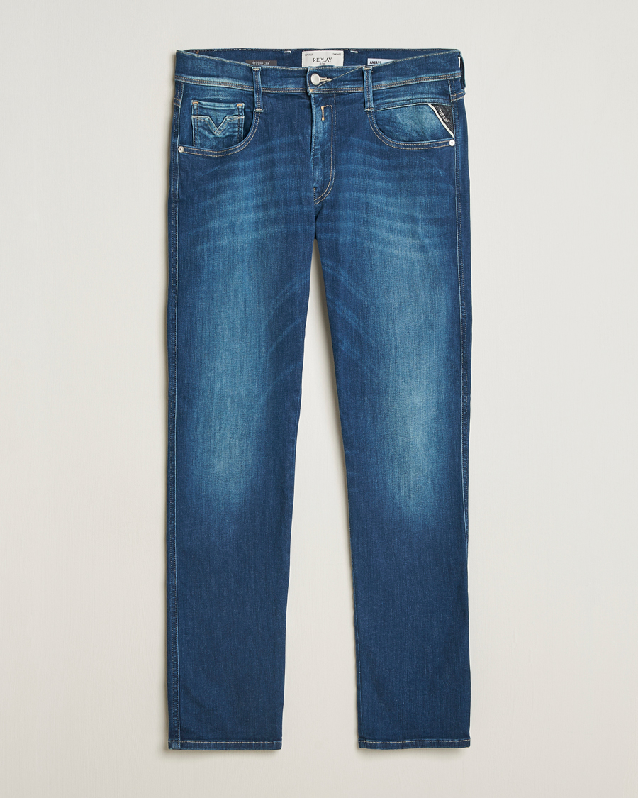Homme | Jeans | Replay | Anbass Hyperflex Eco Plus Jeans Medium Blue